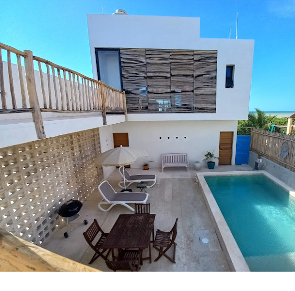 Kuká Casa de playa: Linda villa al frente de mar
